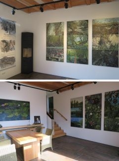 Atelier, permanent exhibition on the ground floor
